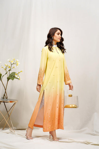 Hana | Rococo Ready to Wear | Tuscan Sunset- (ROCOB- 03) -  Hana Ladies Clothes - Original Designer Dress - House of Maryam