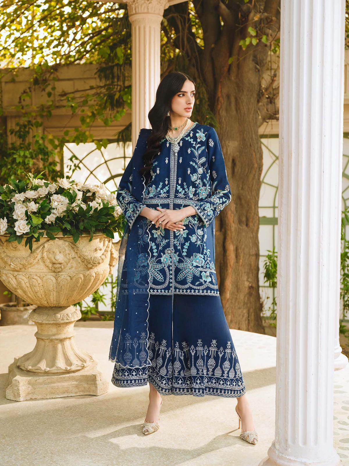 Nuriyaa | Gusel Formals | Aurora -  Nuriyaa Luxury Pret - Original Designer Dress - House of Maryam