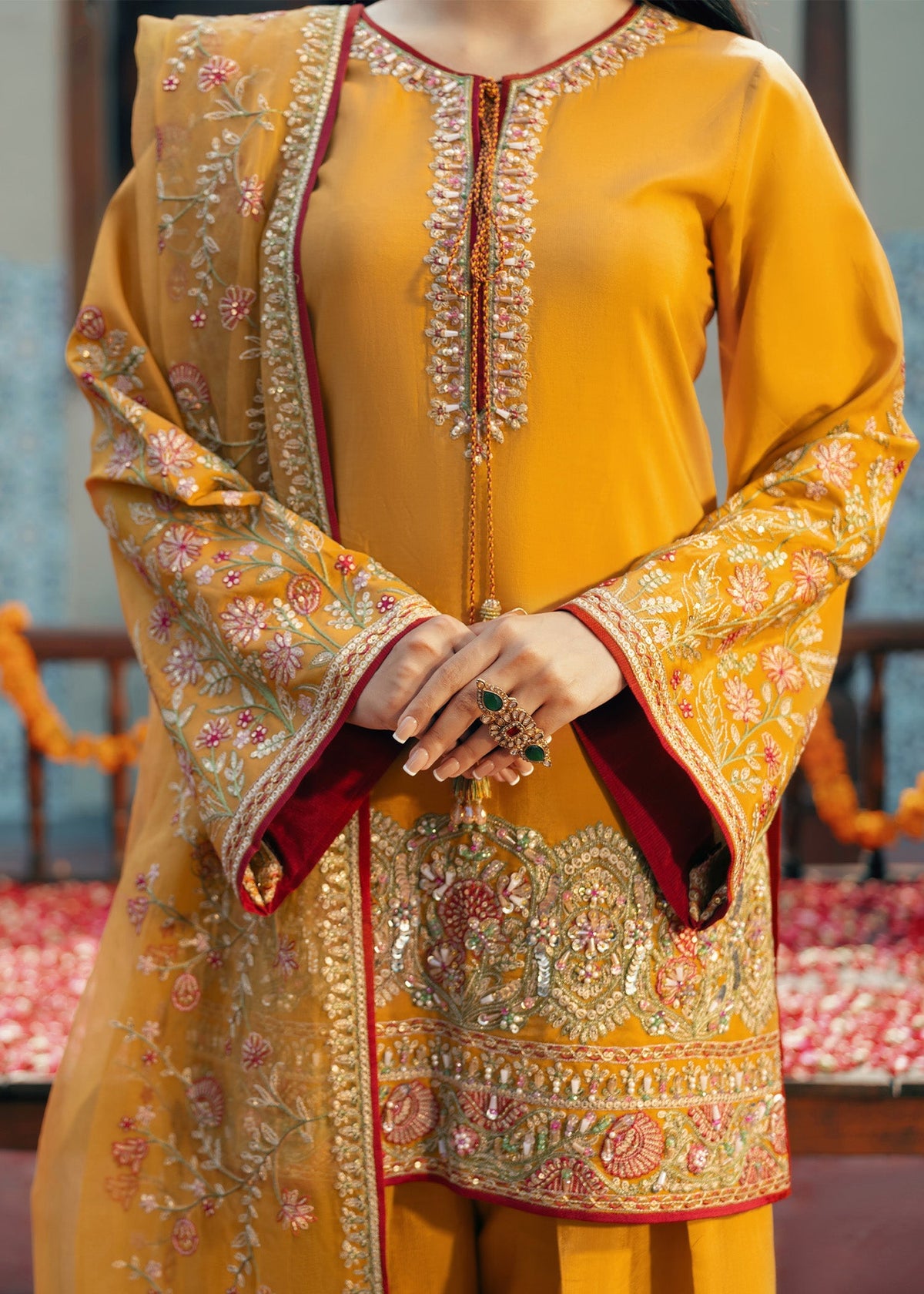 Jamnii | Noor e Nazakat | Rang-e-Mehfil -  Jamnii Ladies Clothes - Original Designer Dress - House of Maryam
