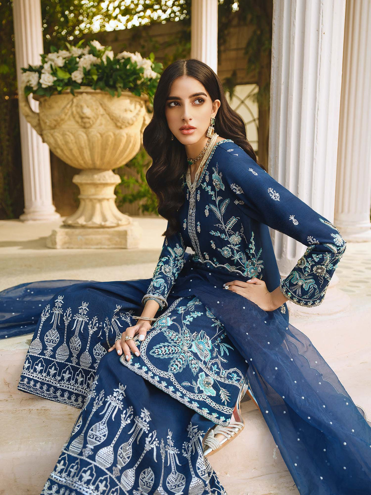 Nuriyaa | Gusel Formals | Aurora -  Nuriyaa Luxury Pret - Original Designer Dress - House of Maryam