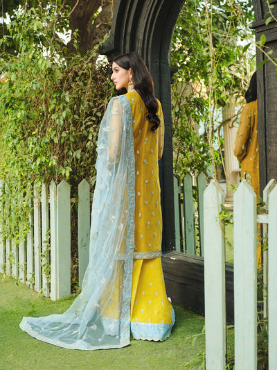 Nuriyaa | Gusel Formals | Azure -  Nuriyaa Luxury Pret - Original Designer Dress - House of Maryam