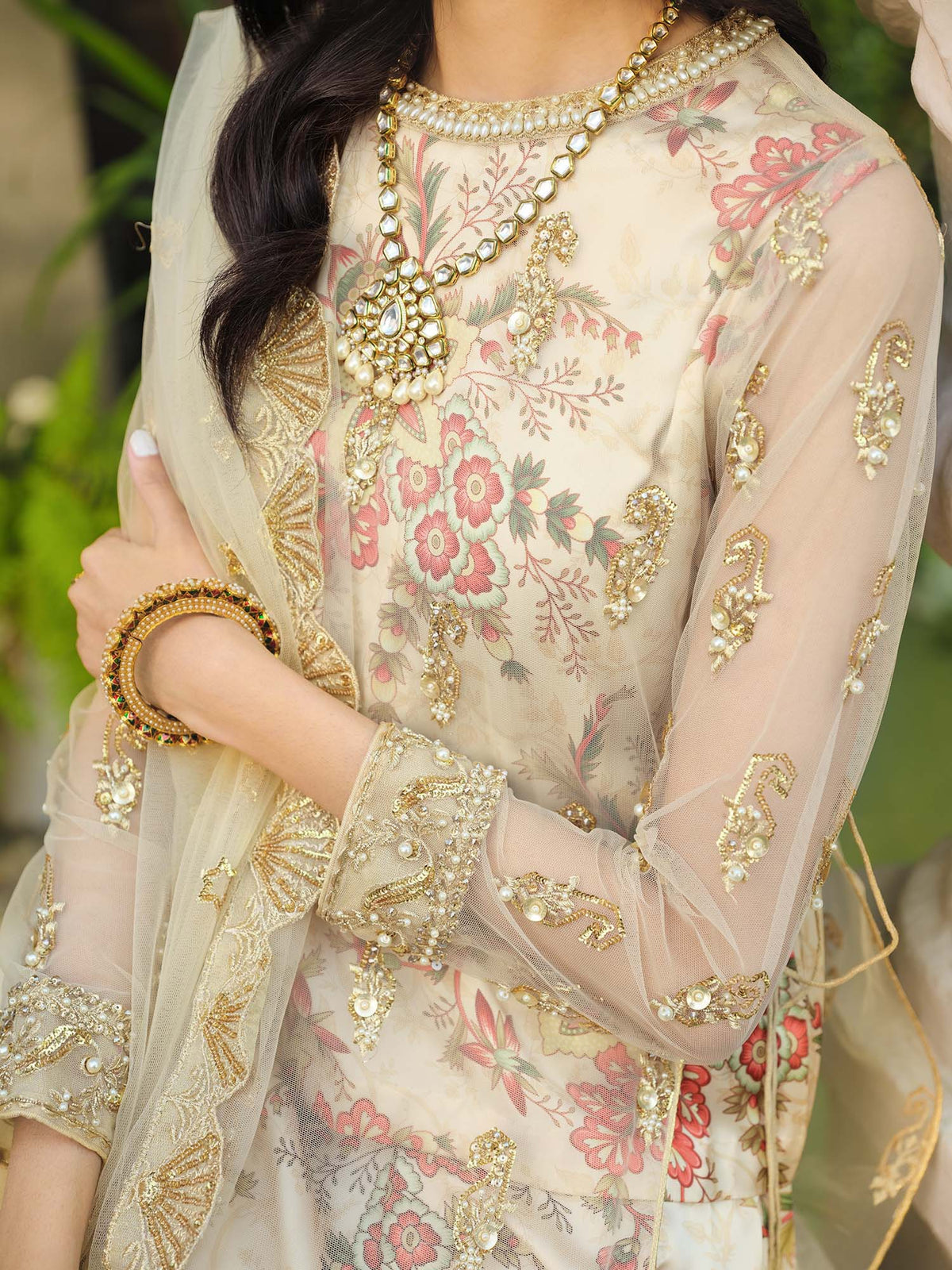Nuriyaa | Gusel Formals | Elcin -  Nuriyaa Luxury Pret - Original Designer Dress - House of Maryam
