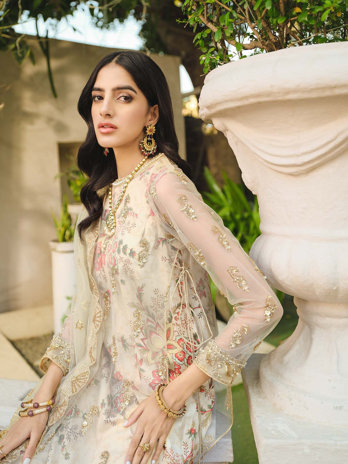 Nuriyaa | Gusel Formals | Elcin -  Nuriyaa Luxury Pret - Original Designer Dress - House of Maryam