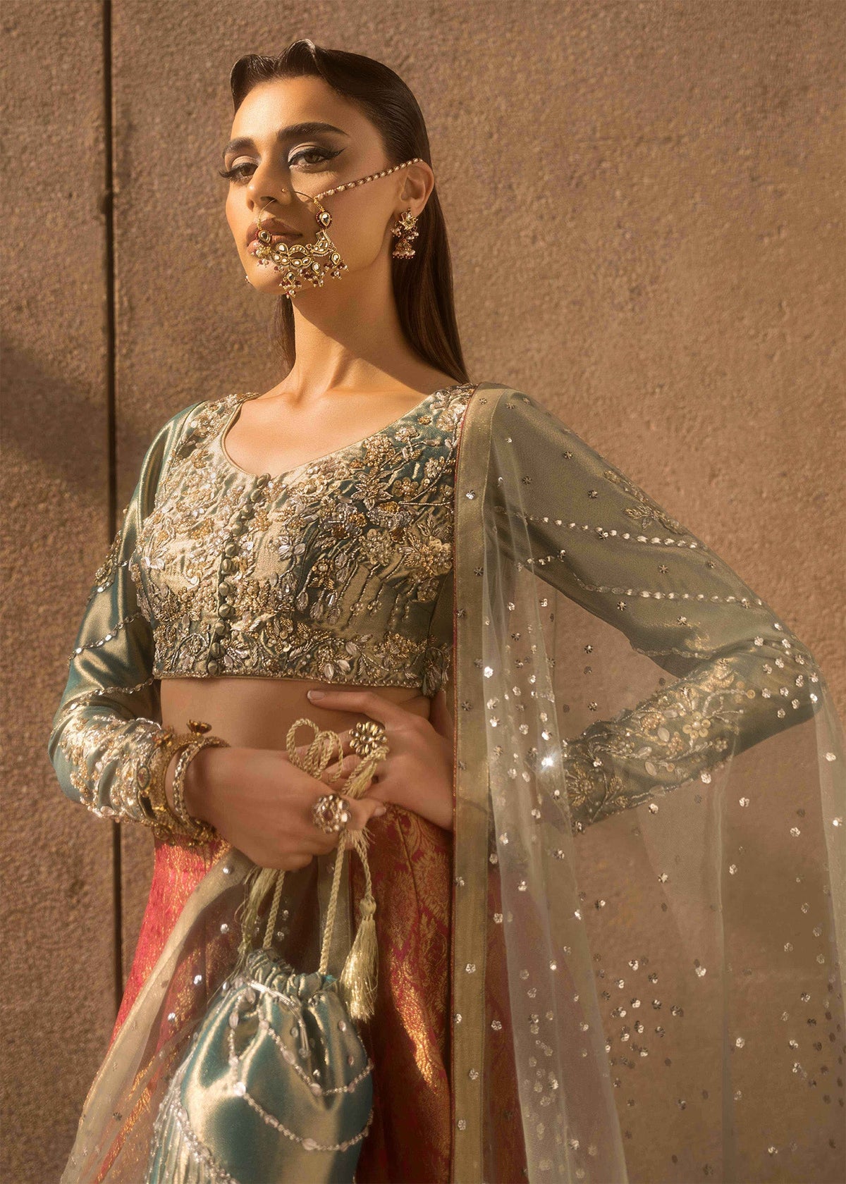 Mahum Asad | Dream a Little Dream of Me | Glitter -  Mahum Asad Ladies Clothes - Original Designer Dress - House of Maryam