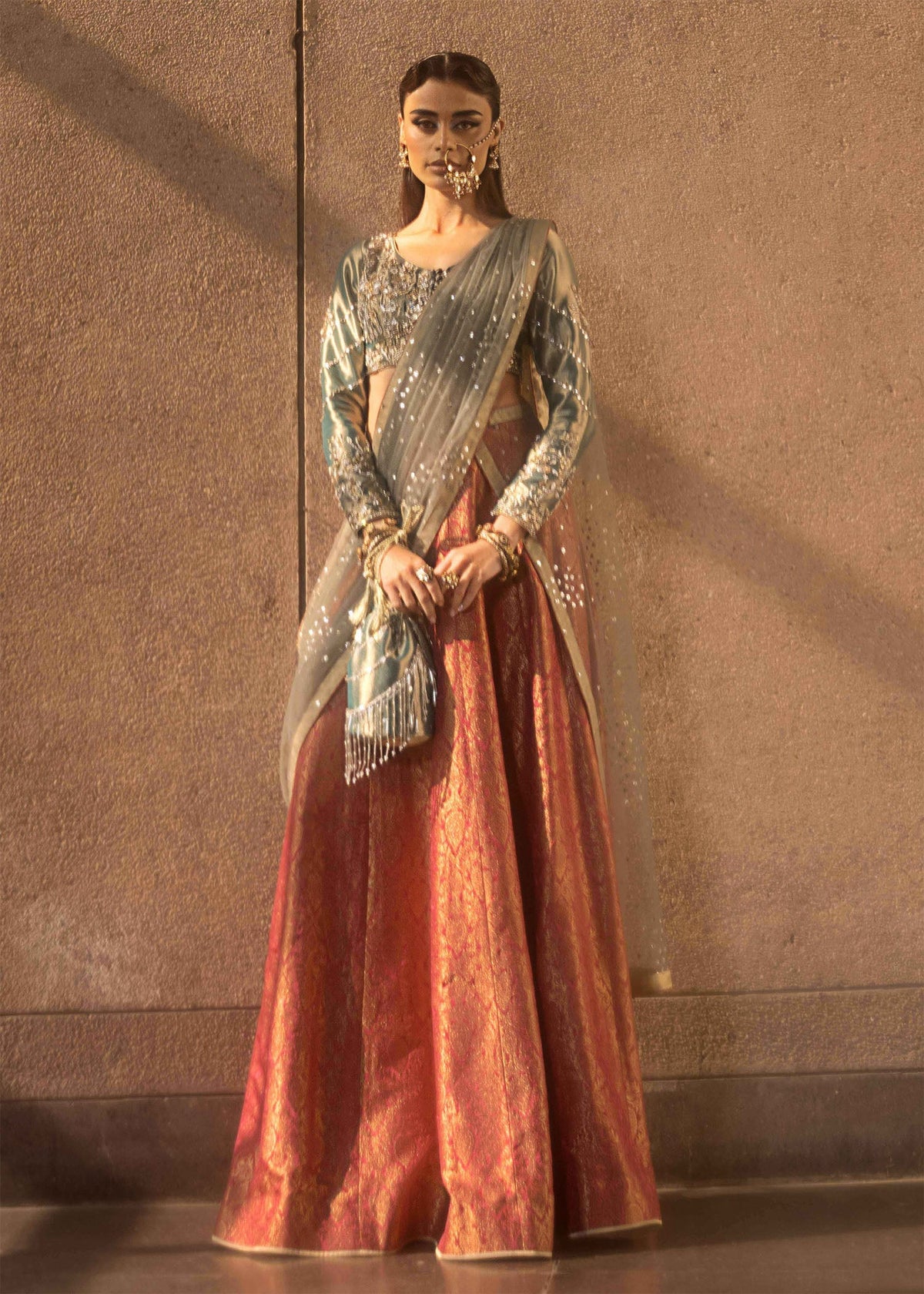 Mahum Asad | Dream a Little Dream of Me | Glitter -  Mahum Asad Ladies Clothes - Original Designer Dress - House of Maryam