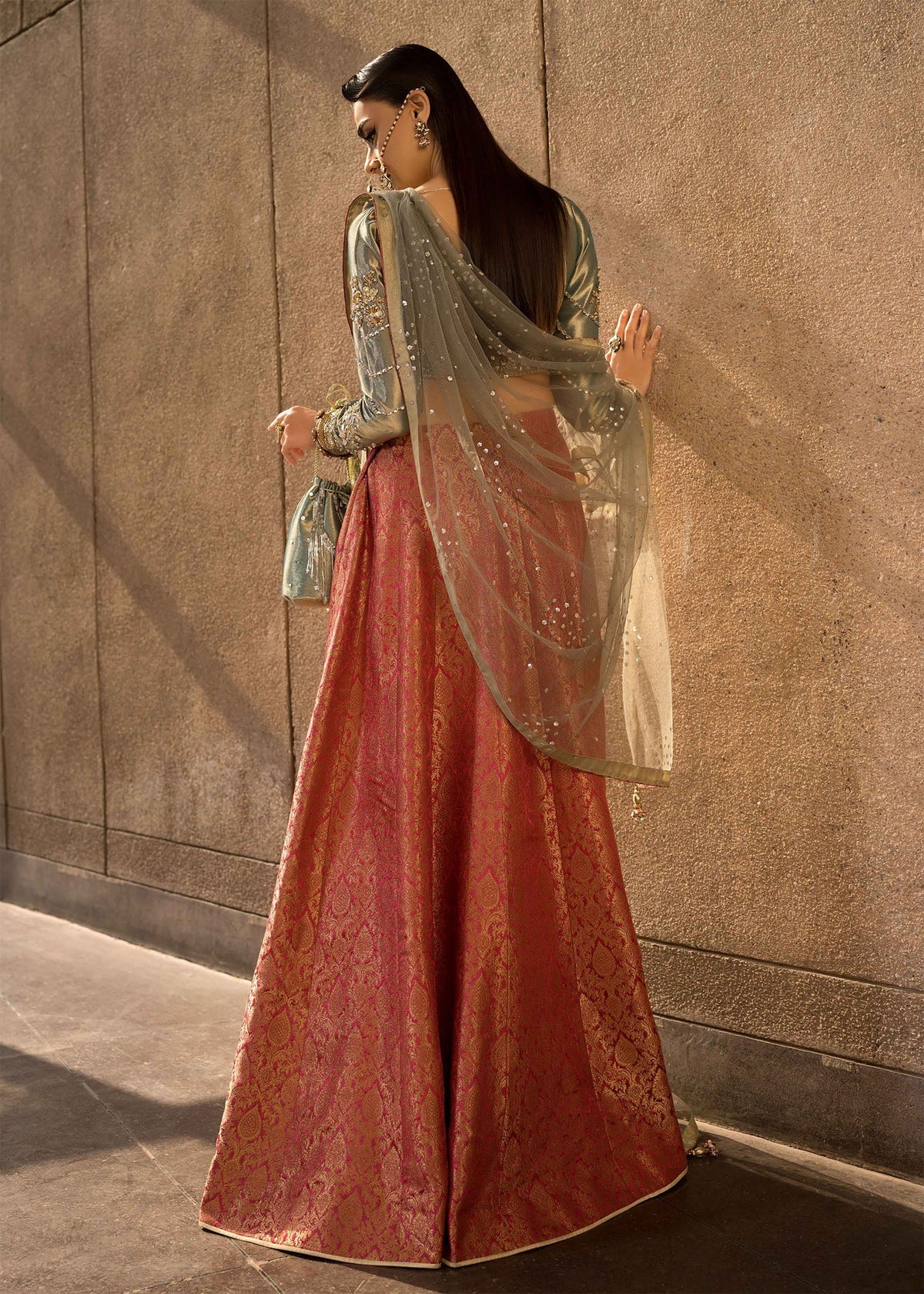 Mahum Asad | Dream a Little Dream of Me | Glitter -  Mahum Asad Ladies Clothes - Original Designer Dress - House of Maryam