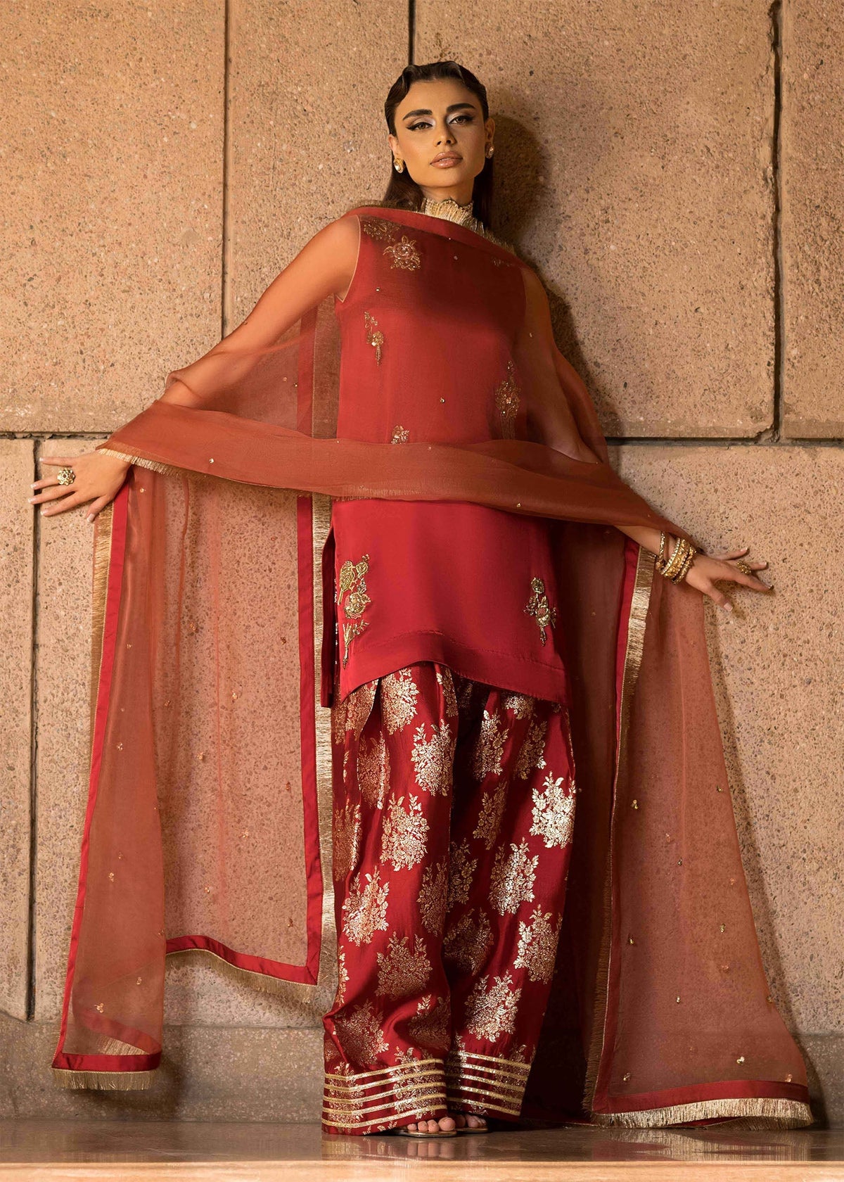 Mahum Asad | Dream a Little Dream of Me | Mimosa -  Mahum Asad Ladies Clothes - Original Designer Dress - House of Maryam