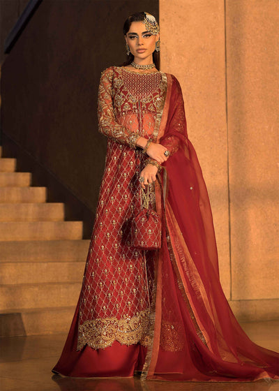 Mahum Asad | Dream a Little Dream of Me | Cherry -  Mahum Asad Ladies Clothes - Original Designer Dress - House of Maryam