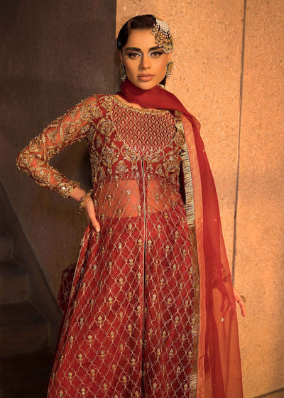 Mahum Asad | Dream a Little Dream of Me | Cherry -  Mahum Asad Ladies Clothes - Original Designer Dress - House of Maryam