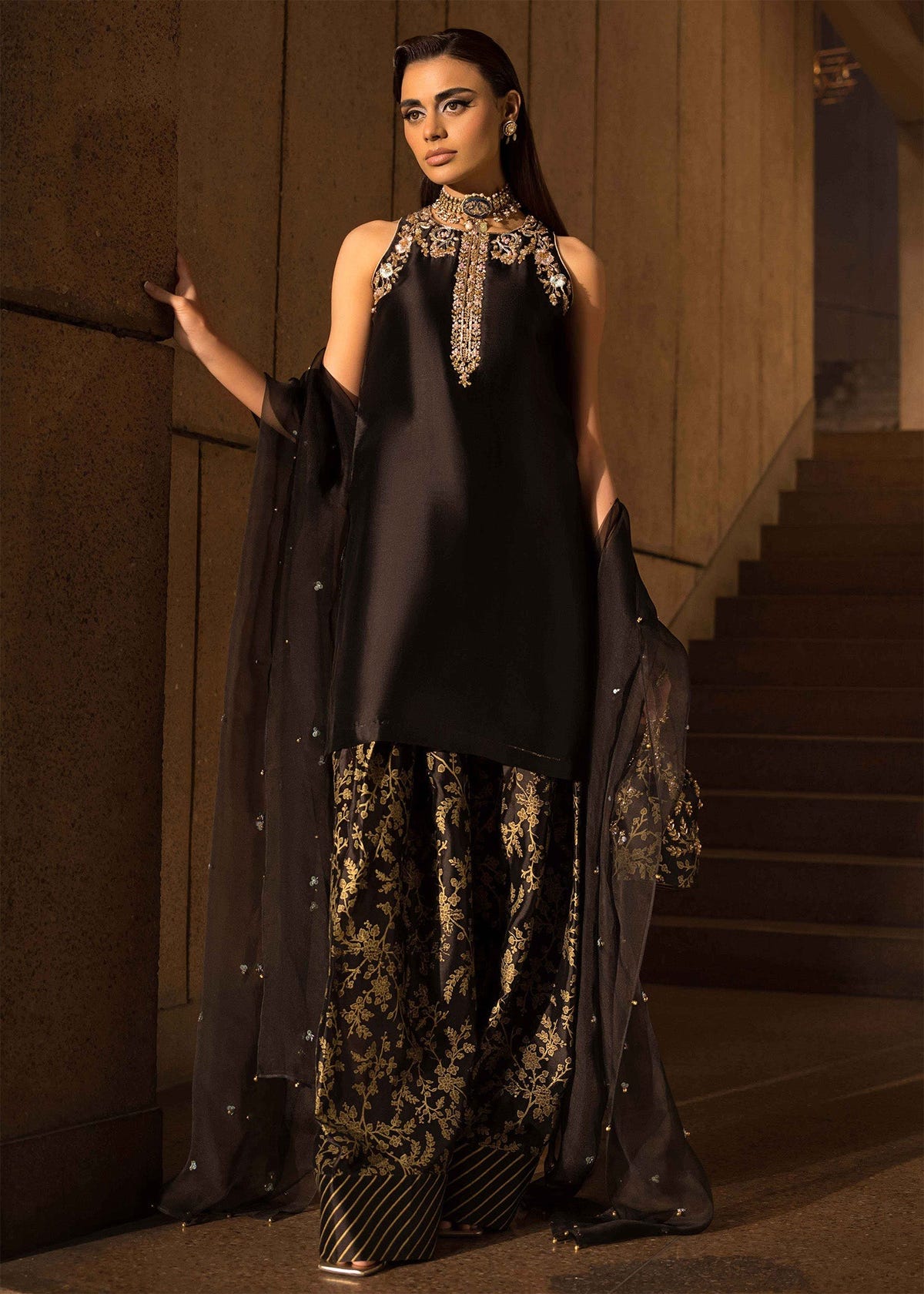 Mahum Asad | Dream a Little Dream of Me | Exposed -  Mahum Asad Ladies Clothes - Original Designer Dress - House of Maryam
