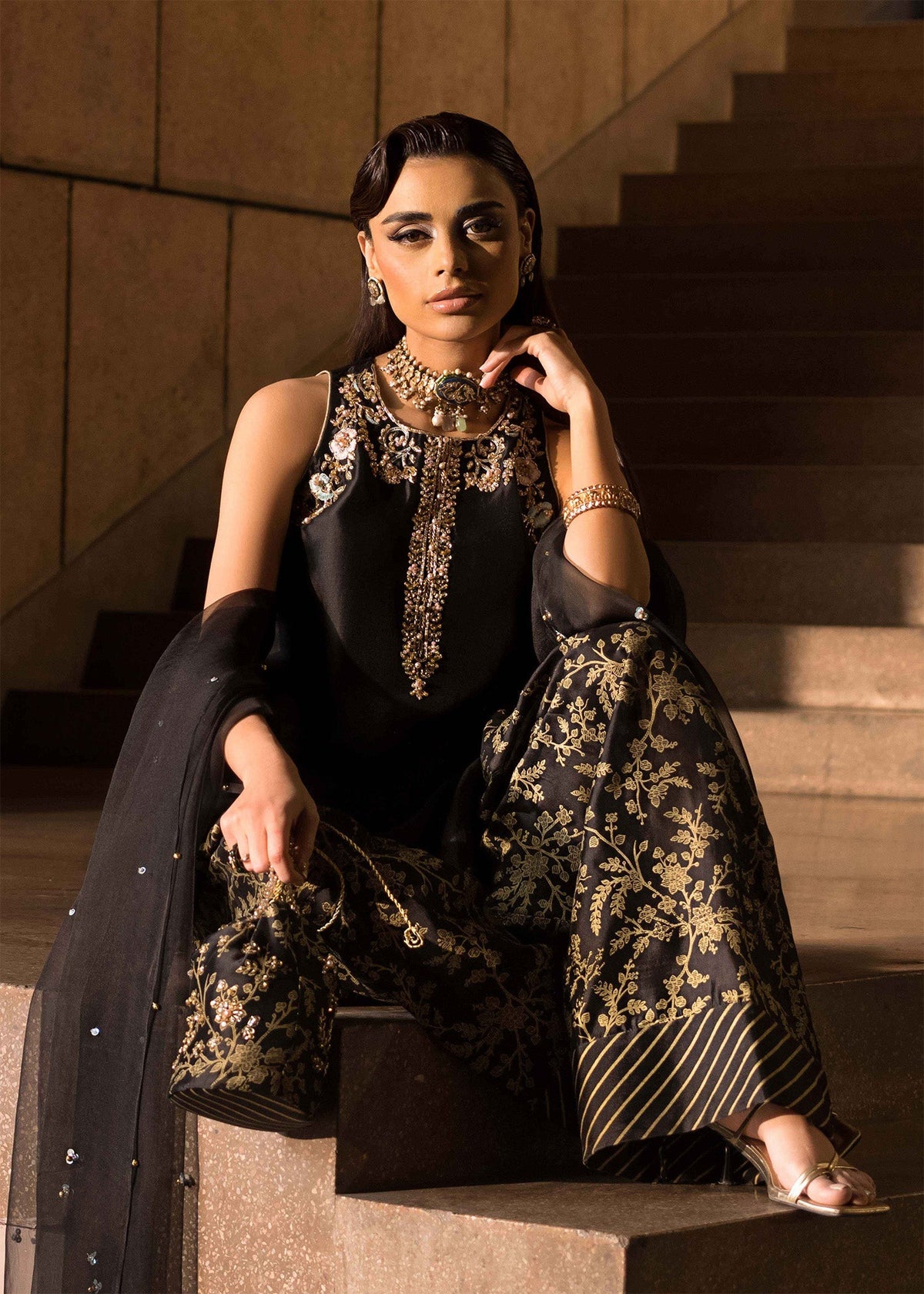 Mahum Asad | Dream a Little Dream of Me | Exposed -  Mahum Asad Ladies Clothes - Original Designer Dress - House of Maryam