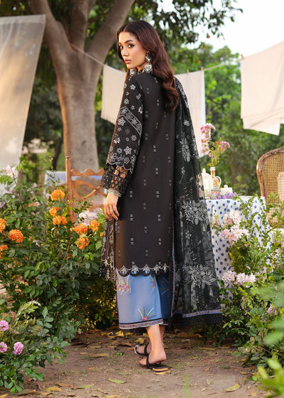Zarizaa | Echelon Lawn | MIDNIGHT -  Zarizaa Ladies Clothes - Original Designer Dress - House of Maryam