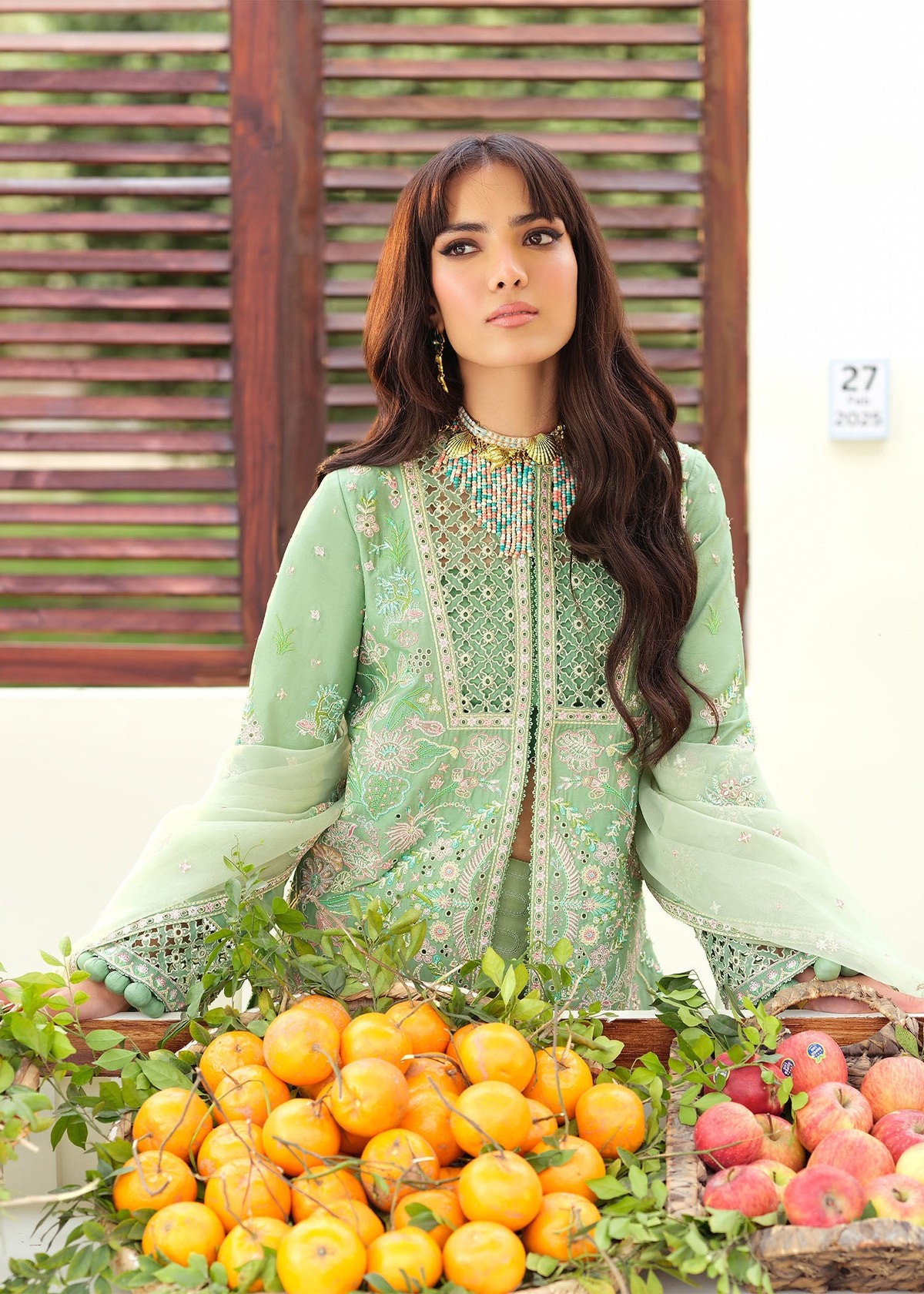 Zarizaa | Echelon Lawn | PATINA -  Zarizaa Ladies Clothes - Original Designer Dress - House of Maryam
