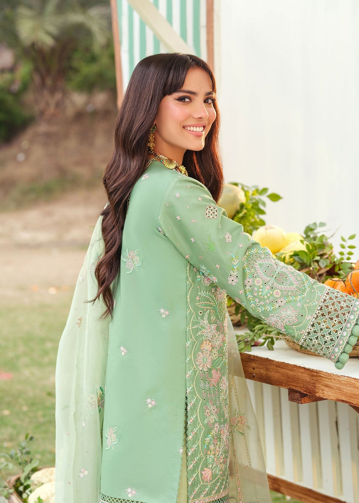 Zarizaa | Echelon Lawn | PATINA -  Zarizaa Ladies Clothes - Original Designer Dress - House of Maryam