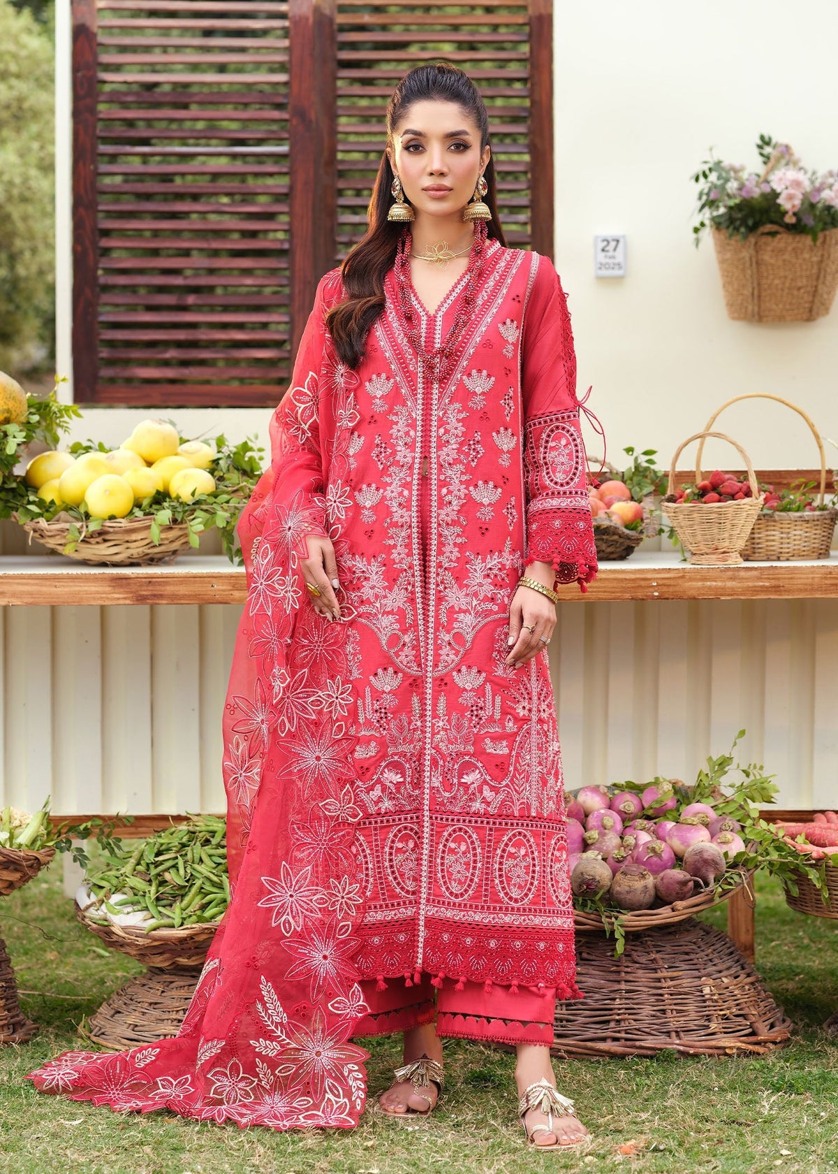 Zarizaa | Echelon Lawn | ROSEMIRA -  Zarizaa Ladies Clothes - Original Designer Dress - House of Maryam