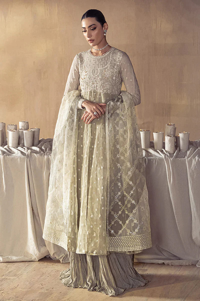 Cross Stitch | Wedding Festive 23 | Noor e Chashm -  Cross Stitch Formal - Original Designer Dress - House of Maryam