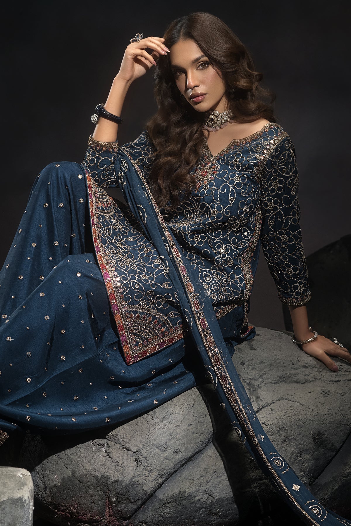 Charizma | Statement Dresses | CMA-4-118 -  Charizma Ladies Clothes - Original Designer Dress - House of Maryam