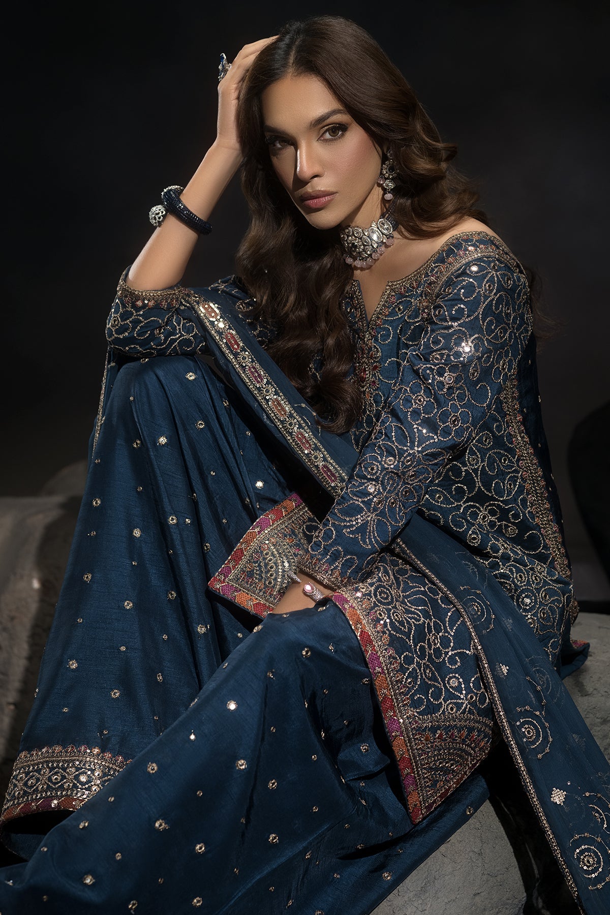 Charizma | Statement Dresses | CMA-4-118 -  Charizma Ladies Clothes - Original Designer Dress - House of Maryam