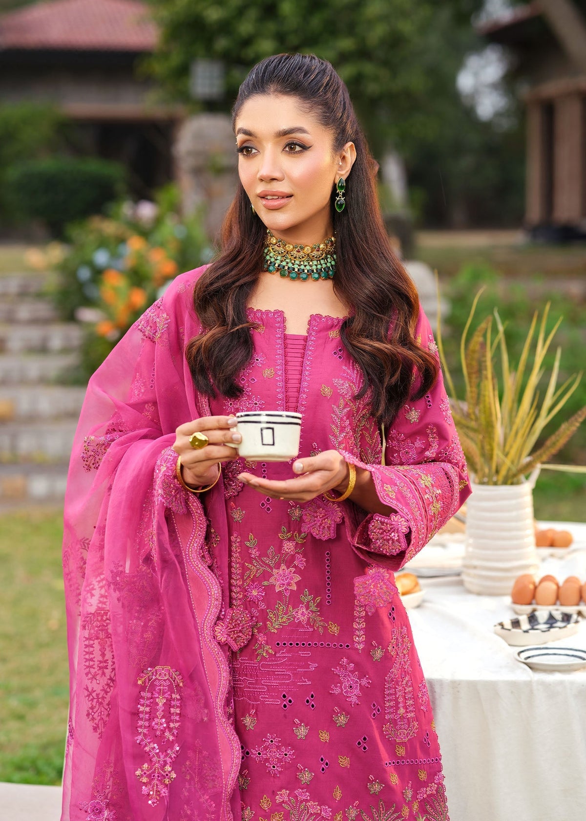 Zarizaa | Echelon Lawn | DAMASK -  Zarizaa Ladies Clothes - Original Designer Dress - House of Maryam