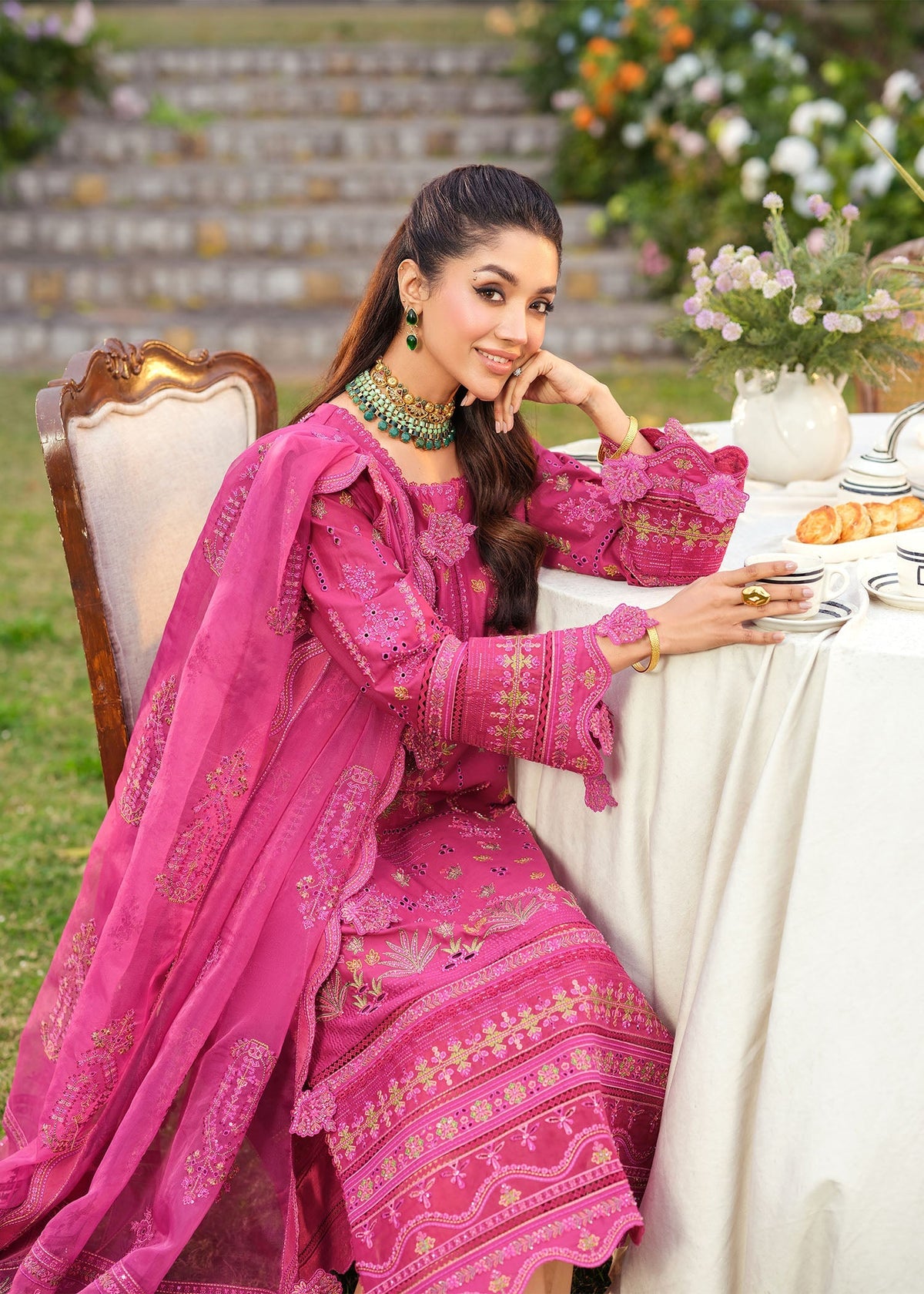 Zarizaa | Echelon Lawn | DAMASK -  Zarizaa Ladies Clothes - Original Designer Dress - House of Maryam