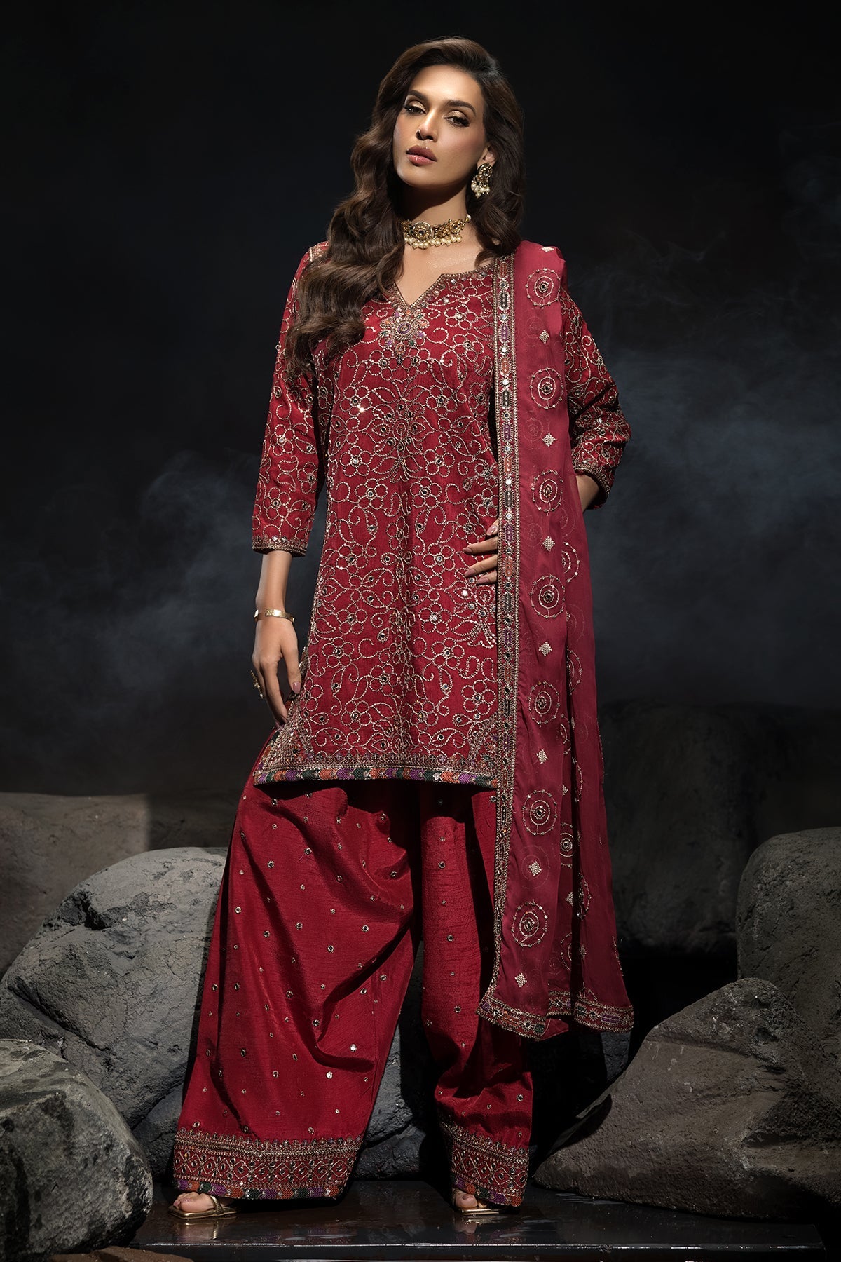 Charizma | Statement Dresses | CMA-4-117 -  Charizma Ladies Clothes - Original Designer Dress - House of Maryam