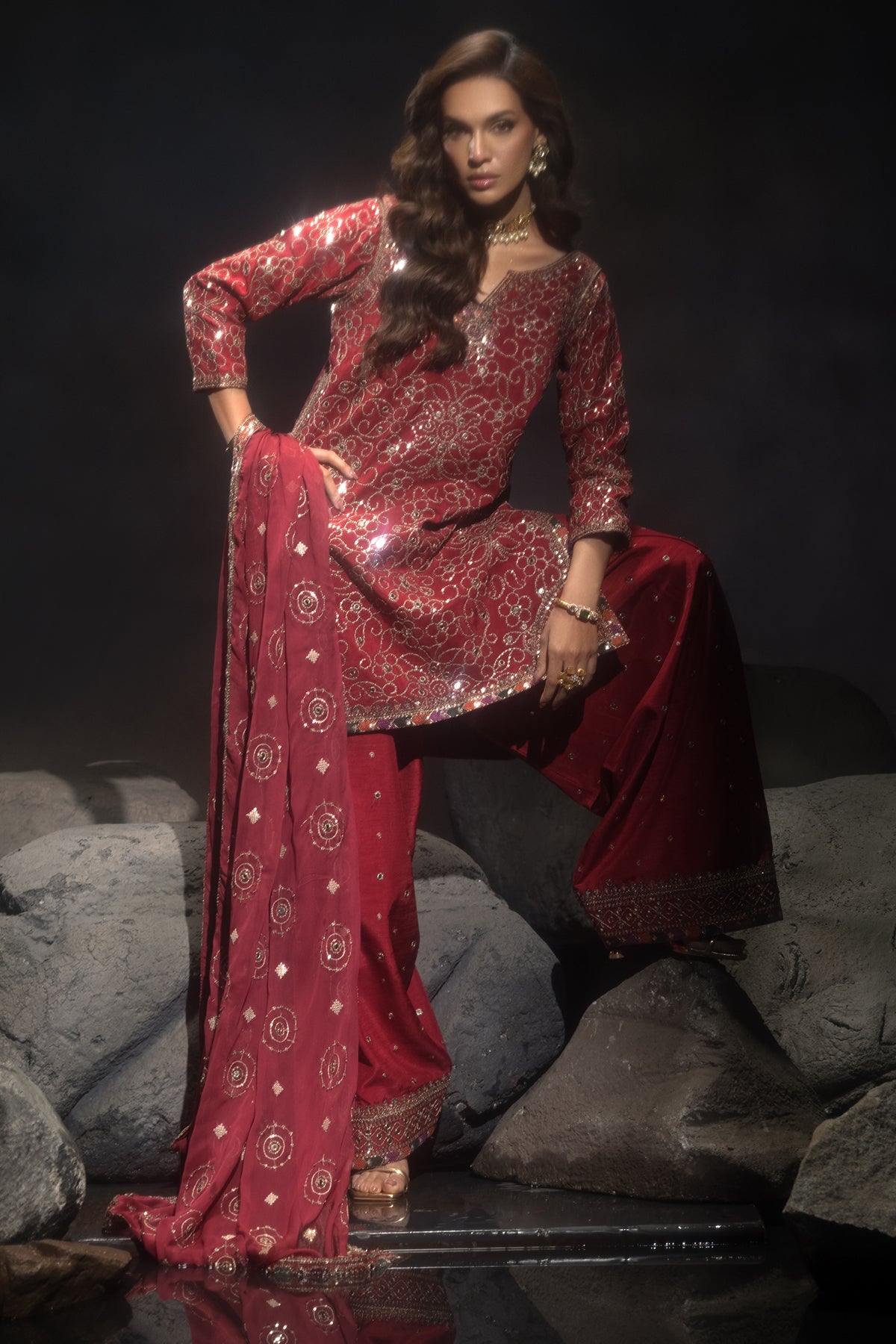 Charizma | Statement Dresses | CMA-4-117 -  Charizma Ladies Clothes - Original Designer Dress - House of Maryam