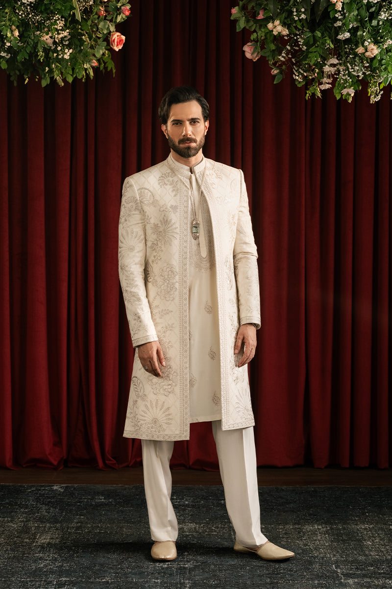 Republic By Omar Farooq | Sherwani Couture | 'Zaar' Sherwani -  Republic by Omar Farooq SHERWANI COUTURE - Original Designer Dress - House of Maryam