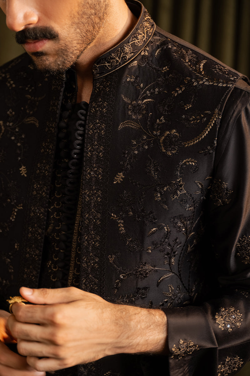 Republic By Omar Farooq | Luxury Rtw | 'Shariq' Waistcoat -  Republic by Omar Farooq Luxury RTW - Original Designer Dress - House of Maryam