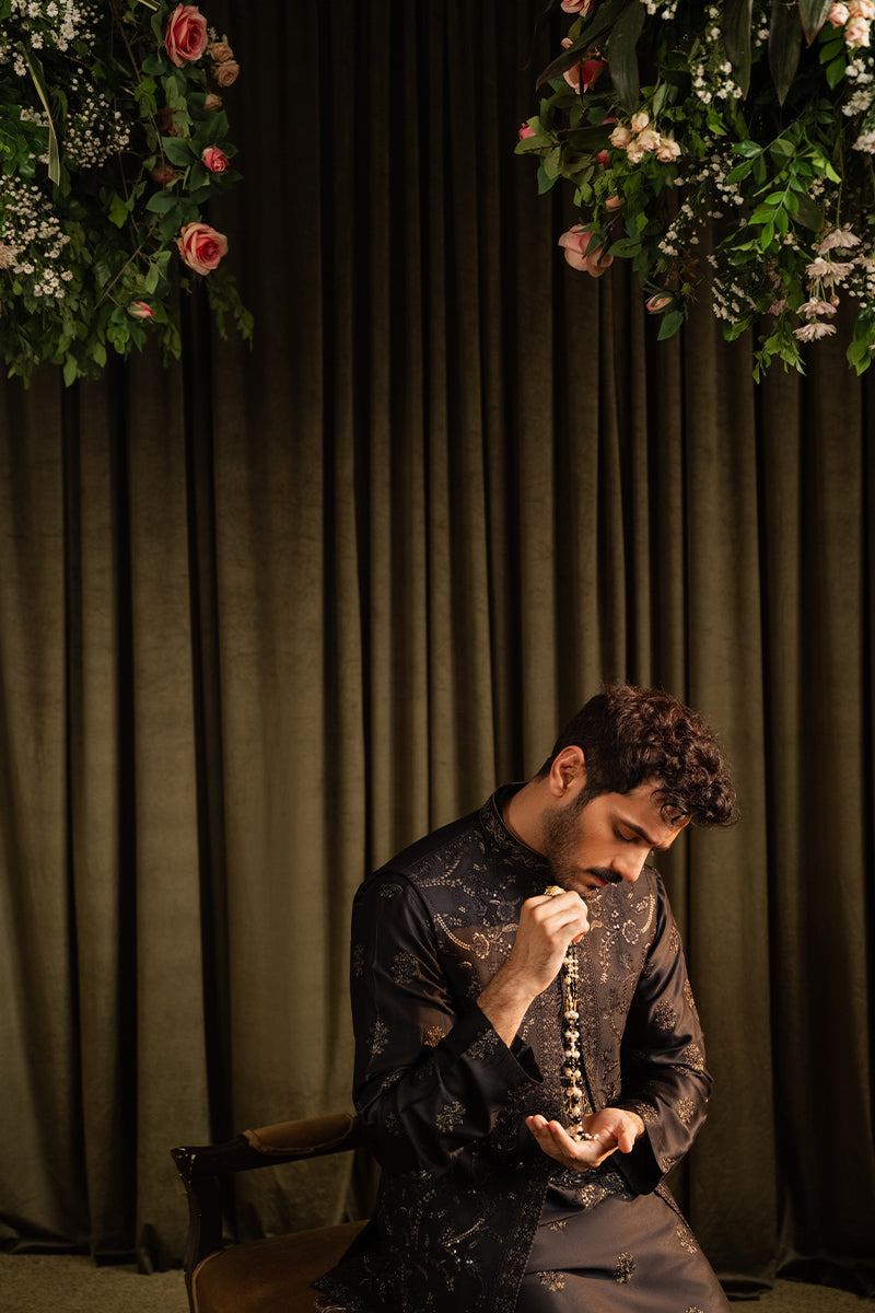 Republic By Omar Farooq | Luxury Rtw | 'Shariq' Waistcoat -  Republic by Omar Farooq Luxury RTW - Original Designer Dress - House of Maryam