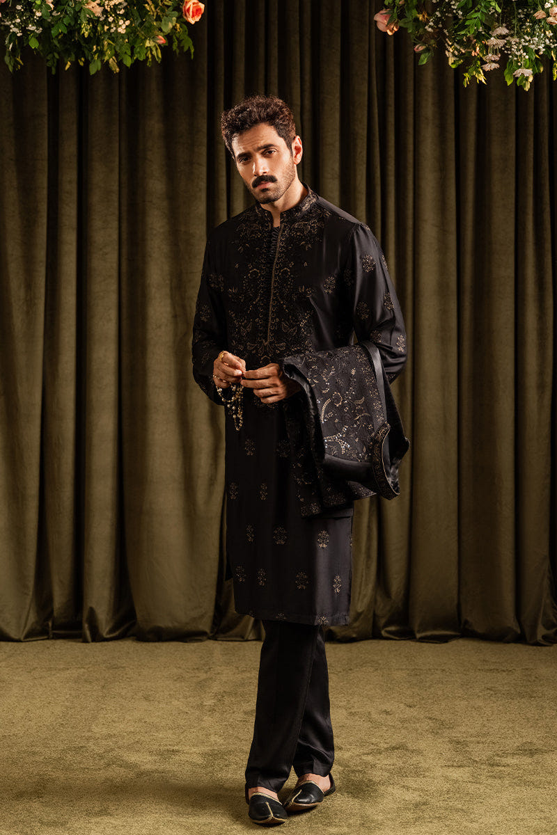 Republic By Omar Farooq | Luxury Rtw | 'Shariq' Kurta Pajama -  Republic by Omar Farooq Luxury RTW - Original Designer Dress - House of Maryam