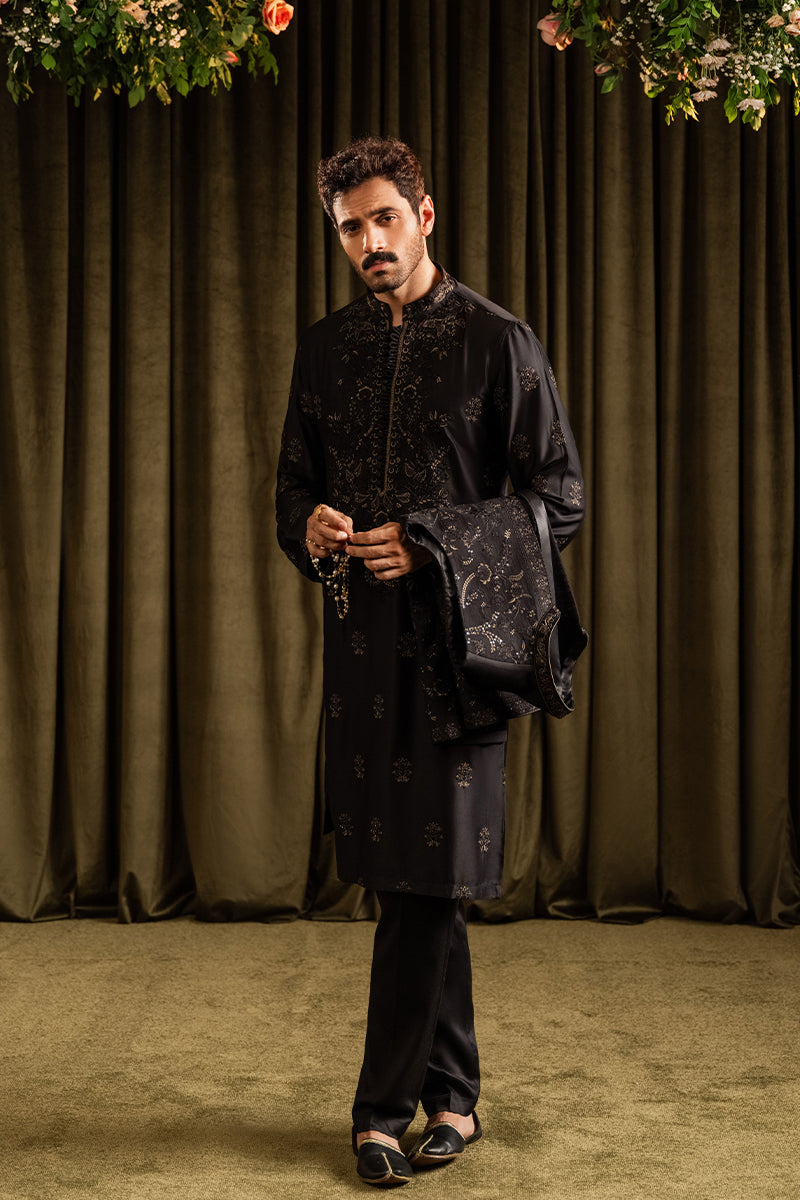 Republic By Omar Farooq | Luxury Rtw | 'Shariq' Kurta Pajama -  Republic by Omar Farooq Luxury RTW - Original Designer Dress - House of Maryam