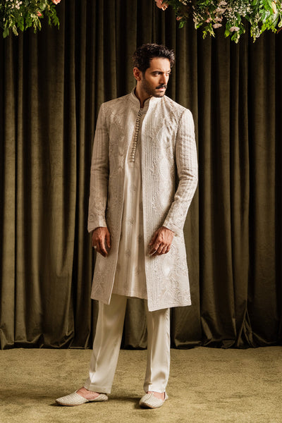 Republic By Omar Farooq | Sherwani Couture | 'Wahaj' Sherwani -  Republic by Omar Farooq SHERWANI COUTURE - Original Designer Dress - House of Maryam