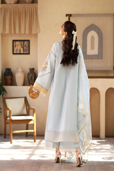 Maryam Hussain | Luxury Lawn 25 | Ocean -  Maryam Hussain Ladies Clothes - Original Designer Dress - House of Maryam