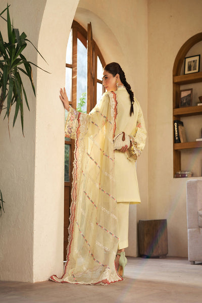 Maryam Hussain | Luxury Lawn 25 | Lemon Garden -  Maryam Hussian Ladies Clothes - Original Designer Dress - House of Maryam