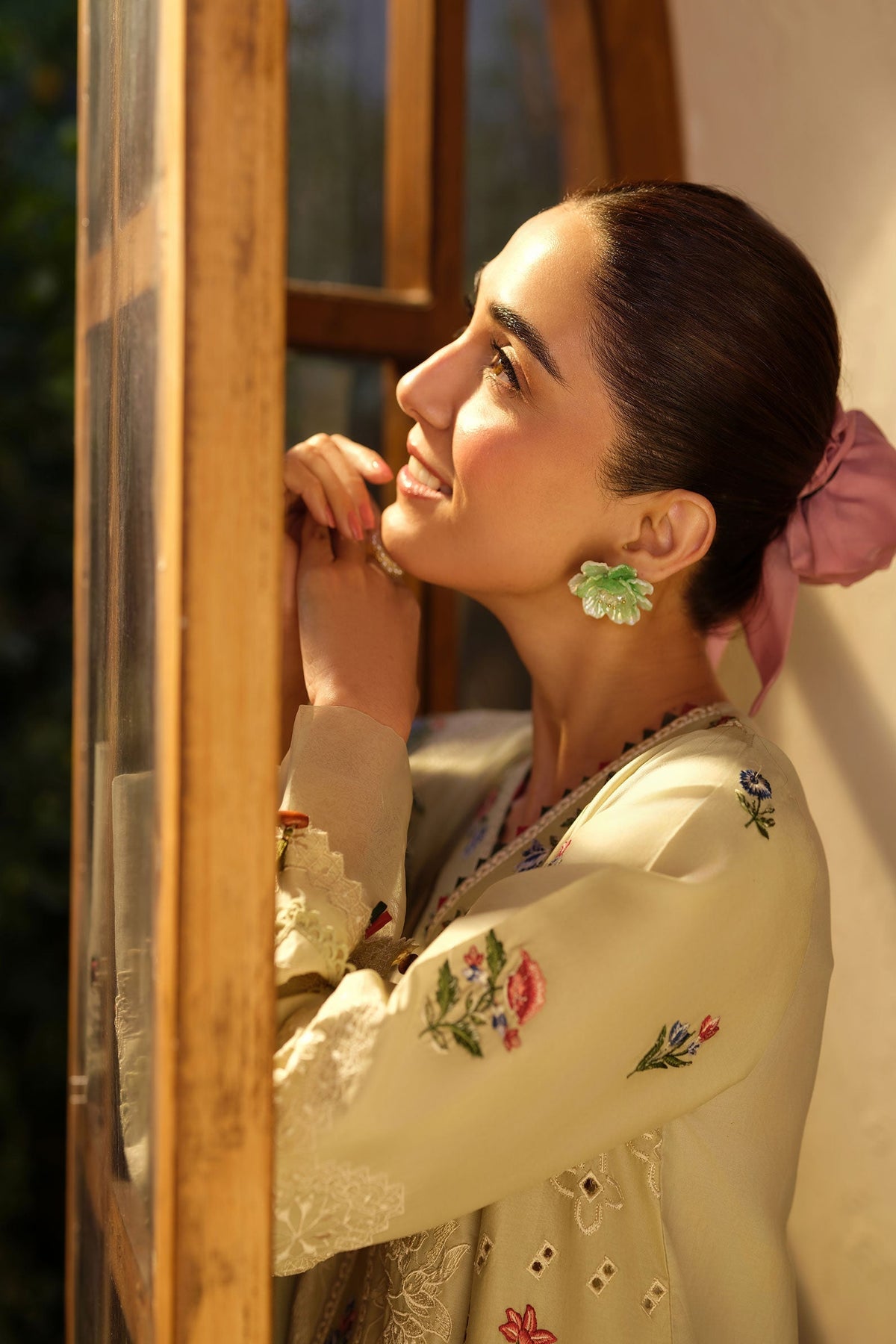 Maryam Hussain | Luxury Lawn 25 | Mint -  Maryam Hussain Ladies Clothes - Original Designer Dress - House of Maryam