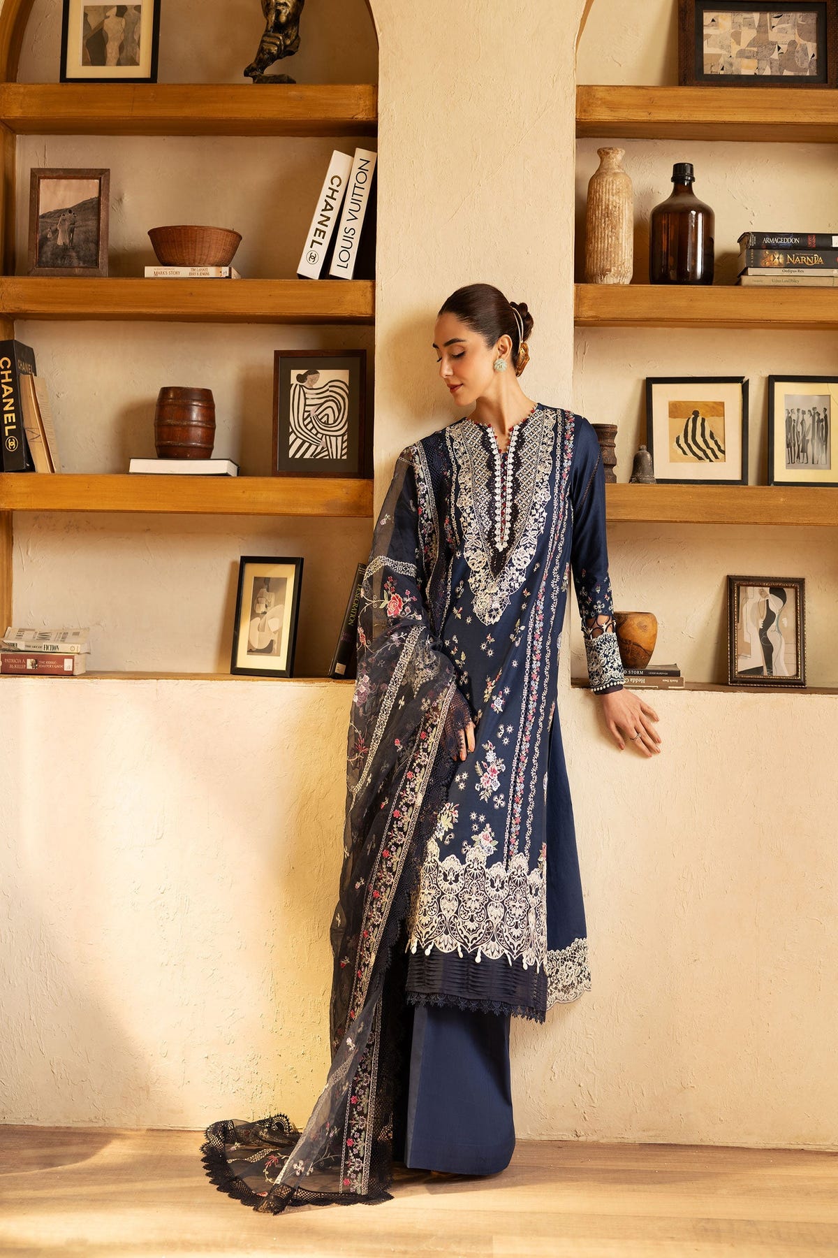 Maryam Hussain | Luxury Lawn 25 | Twilight -  Maryam Hussain Ladies Clothes - Original Designer Dress - House of Maryam