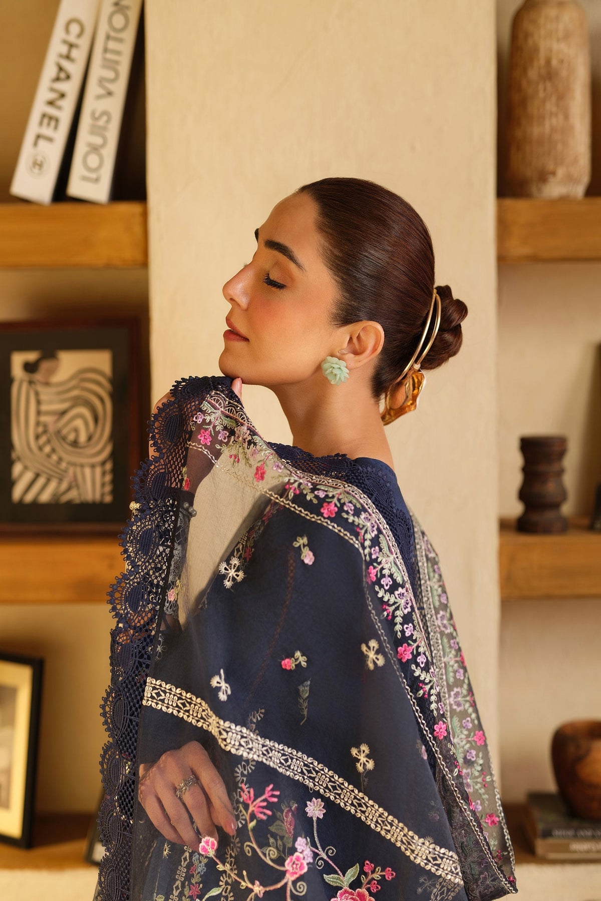 Maryam Hussain | Luxury Lawn 25 | Twilight -  Maryam Hussain Ladies Clothes - Original Designer Dress - House of Maryam