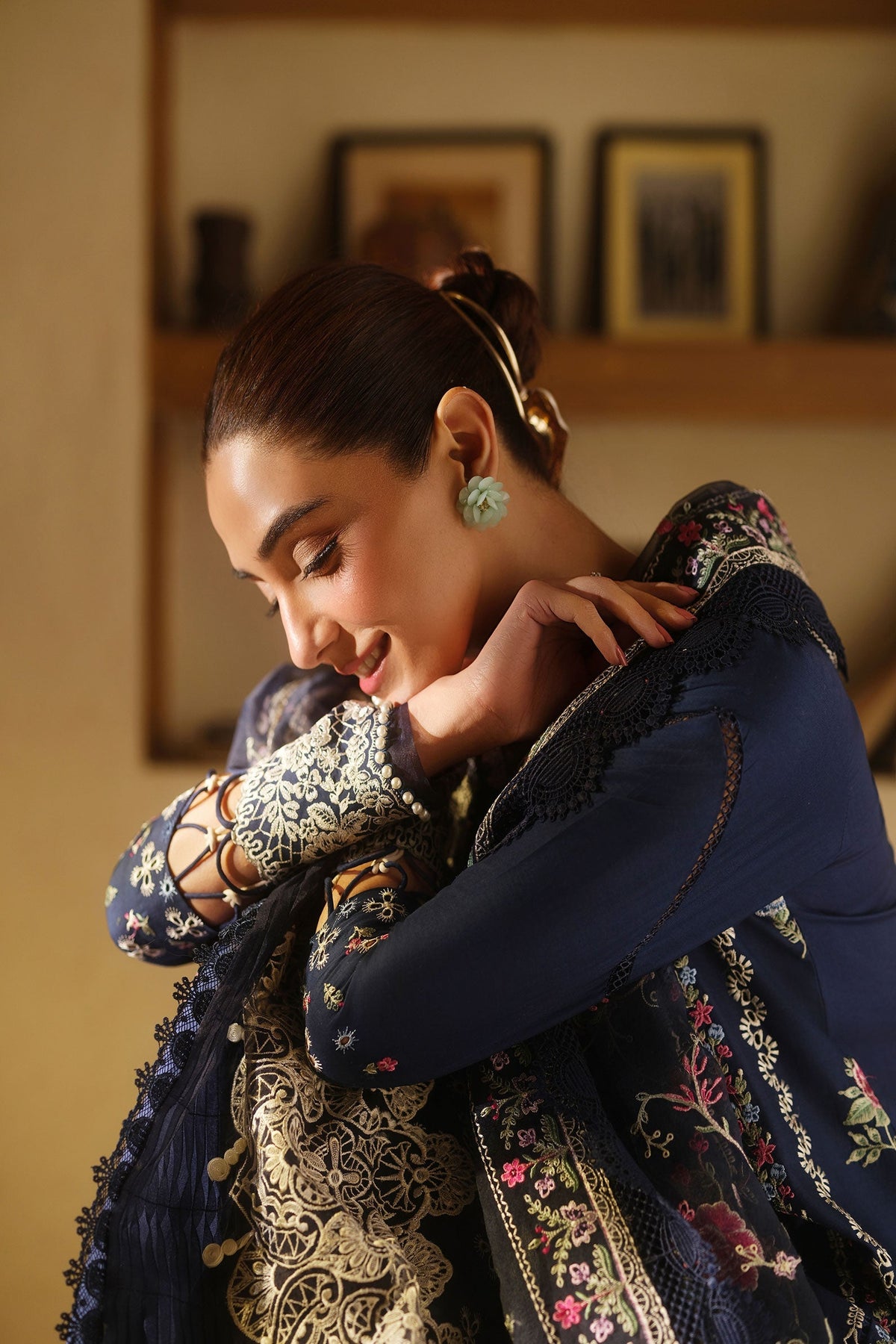 Maryam Hussain | Luxury Lawn 25 | Twilight -  Maryam Hussain Ladies Clothes - Original Designer Dress - House of Maryam
