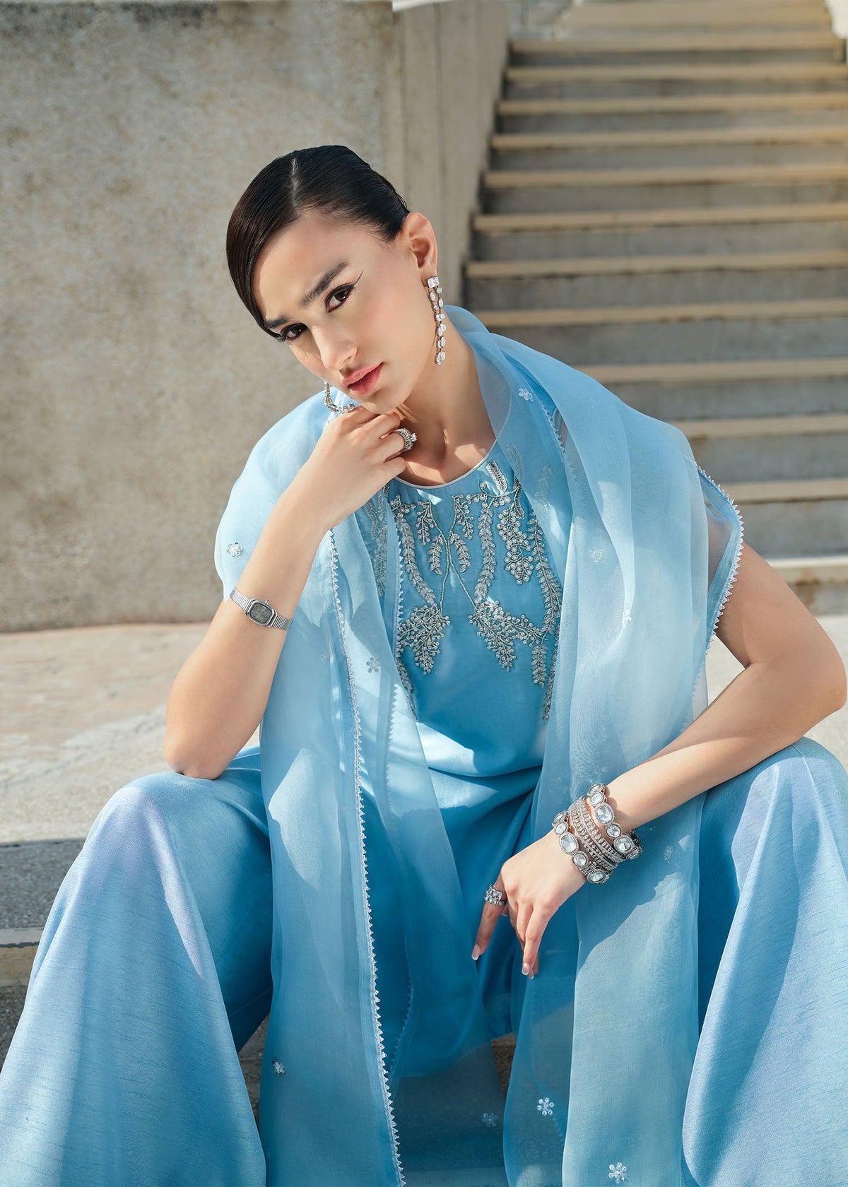 Mahum Asad | Sarai Luxury Formals | Skyline, image 3