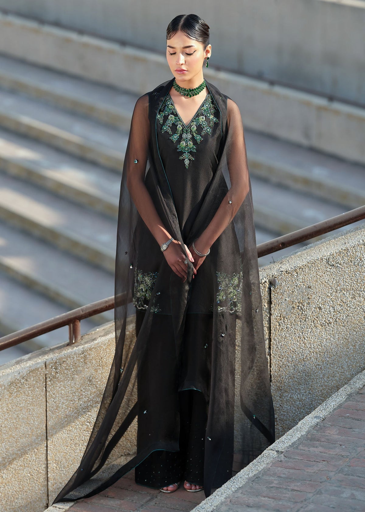 Mahum Asad | Sarai Luxury Formals | Onyx-2