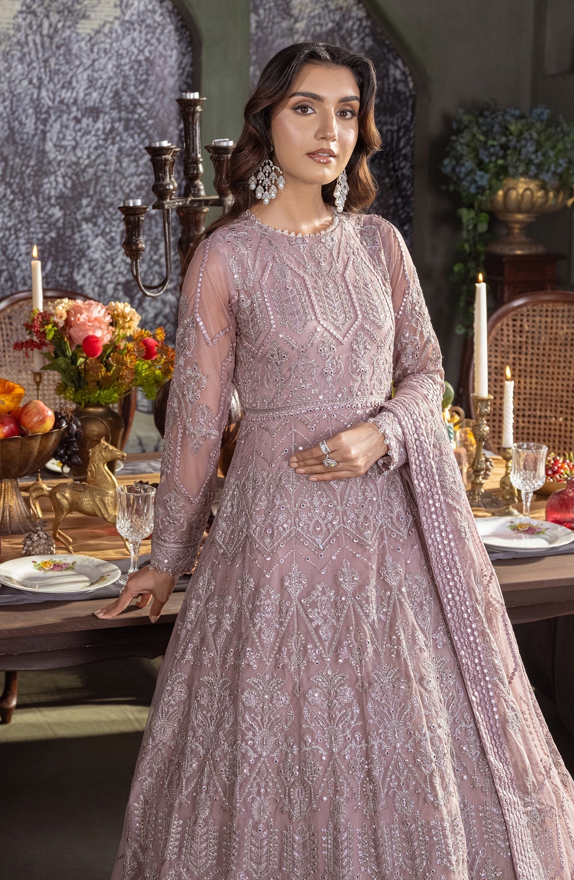 Zarif | Heritage Formals | ZHF 03 MERAKI -  Zarif Formal - Original Designer Dress - House of Maryam