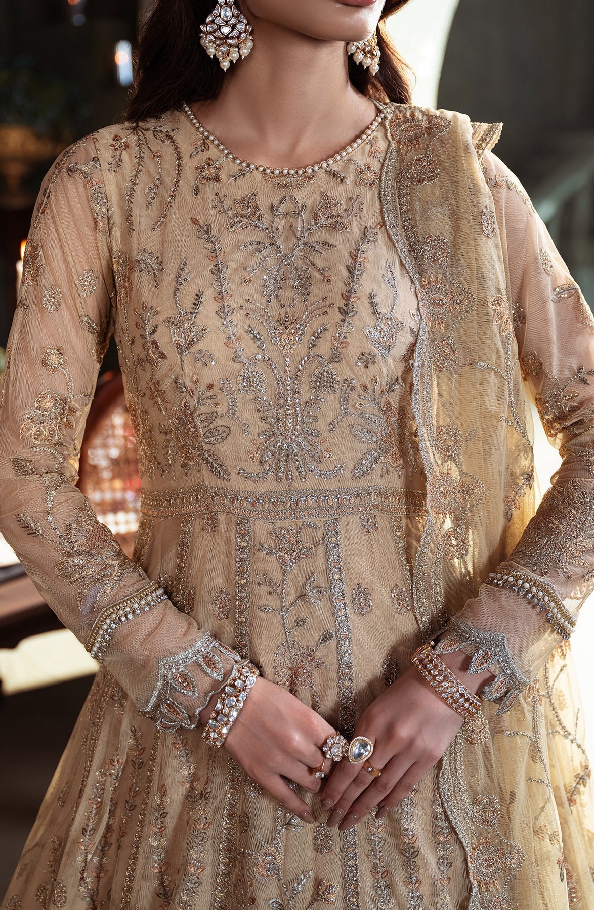 Zarif | Heritage Formals | ZHF 01 AVELINA -  Zarif Formal - Original Designer Dress - House of Maryam