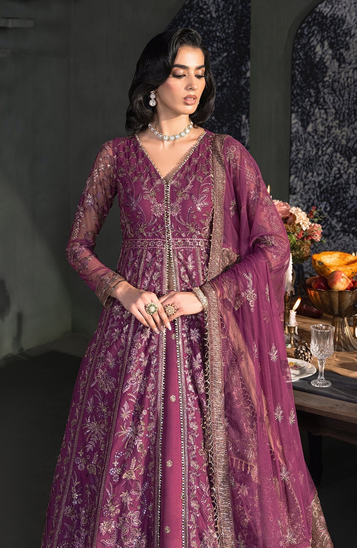 Zarif | Heritage Formals | ZHF 02 TIFFANY -  Zarif Formal - Original Designer Dress - House of Maryam
