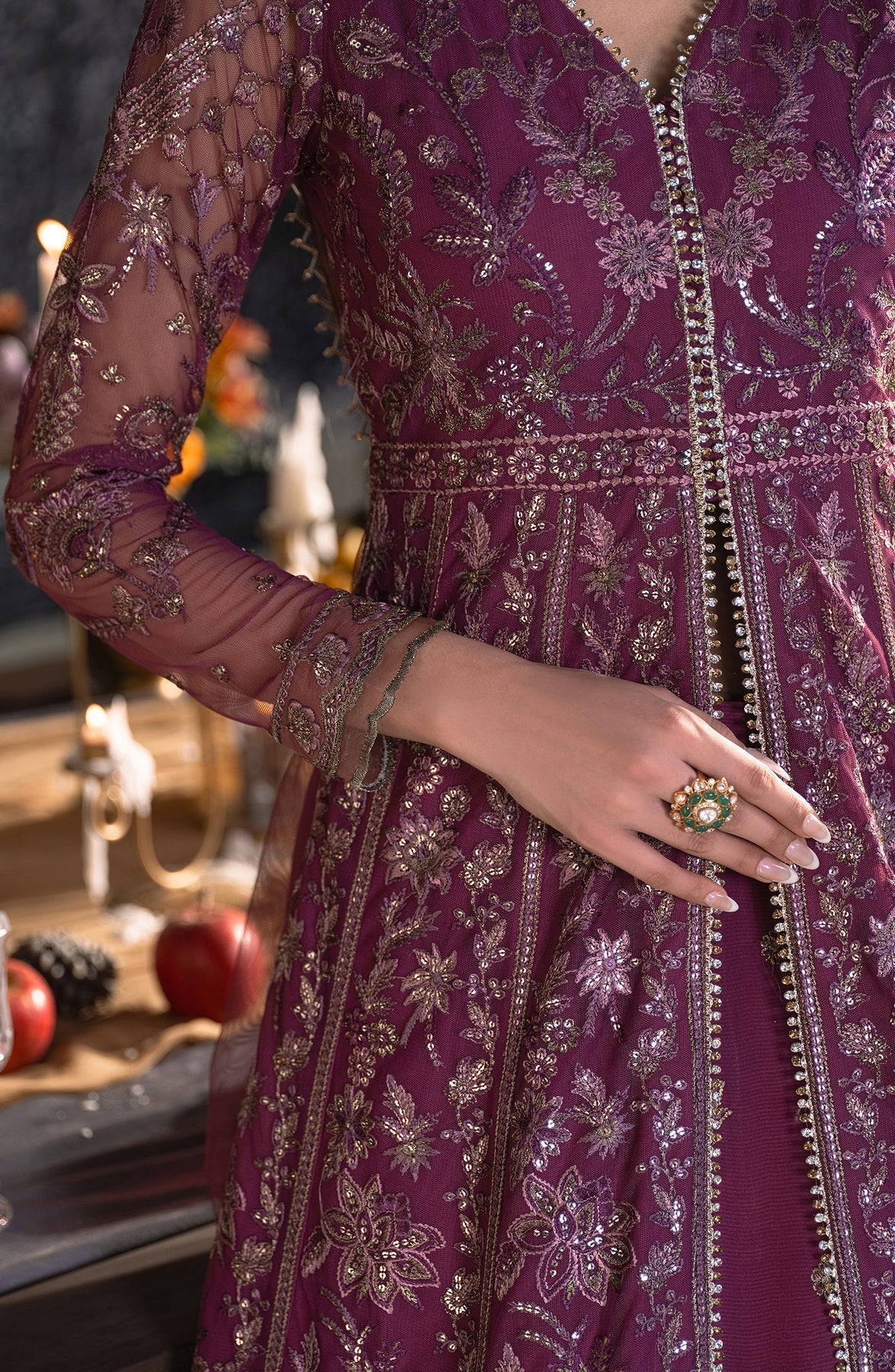 Zarif | Heritage Formals | ZHF 02 TIFFANY -  Zarif Formal - Original Designer Dress - House of Maryam