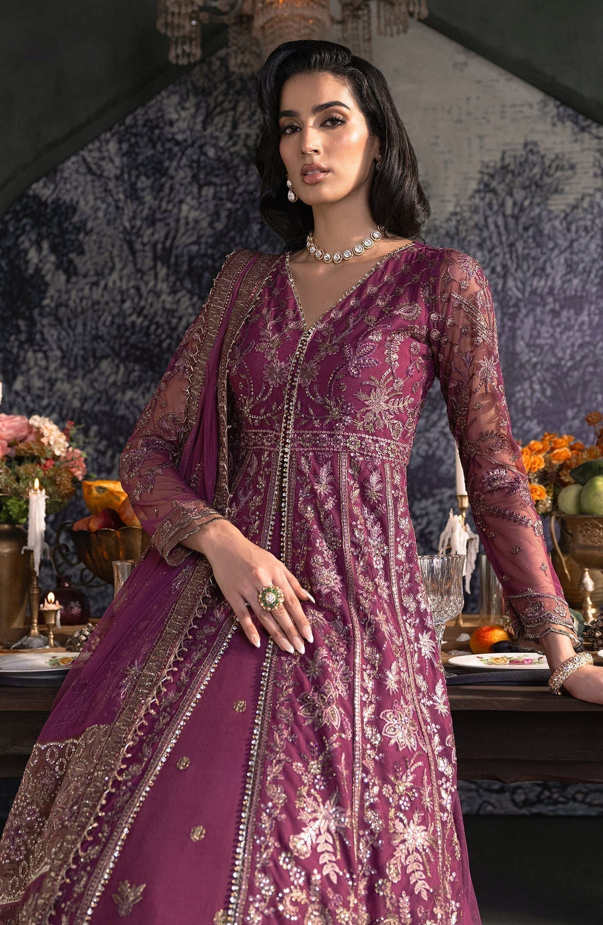 Zarif | Heritage Formals | ZHF 02 TIFFANY -  Zarif Formal - Original Designer Dress - House of Maryam