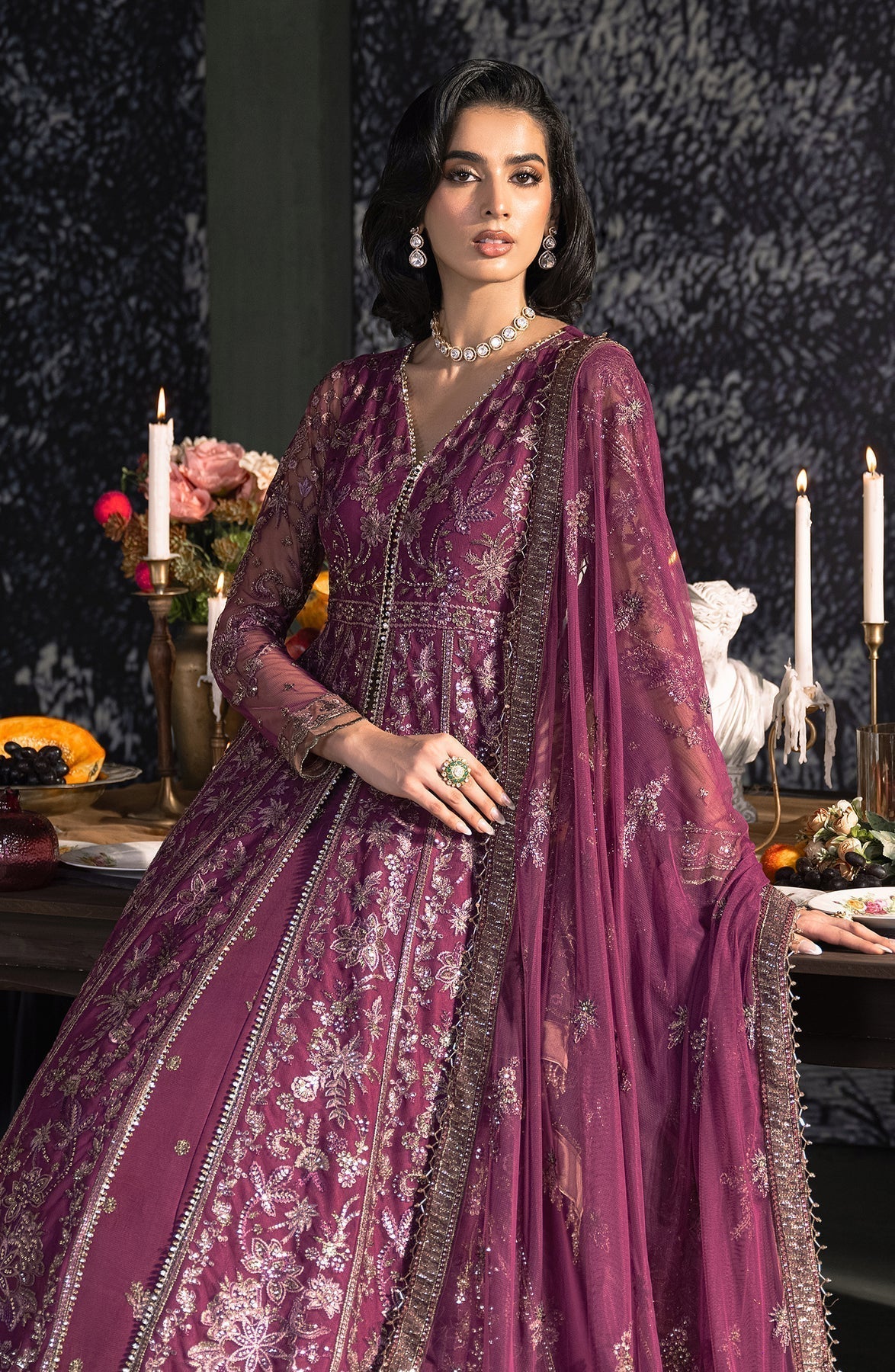 Zarif | Heritage Formals | ZHF 02 TIFFANY -  Zarif Formal - Original Designer Dress - House of Maryam