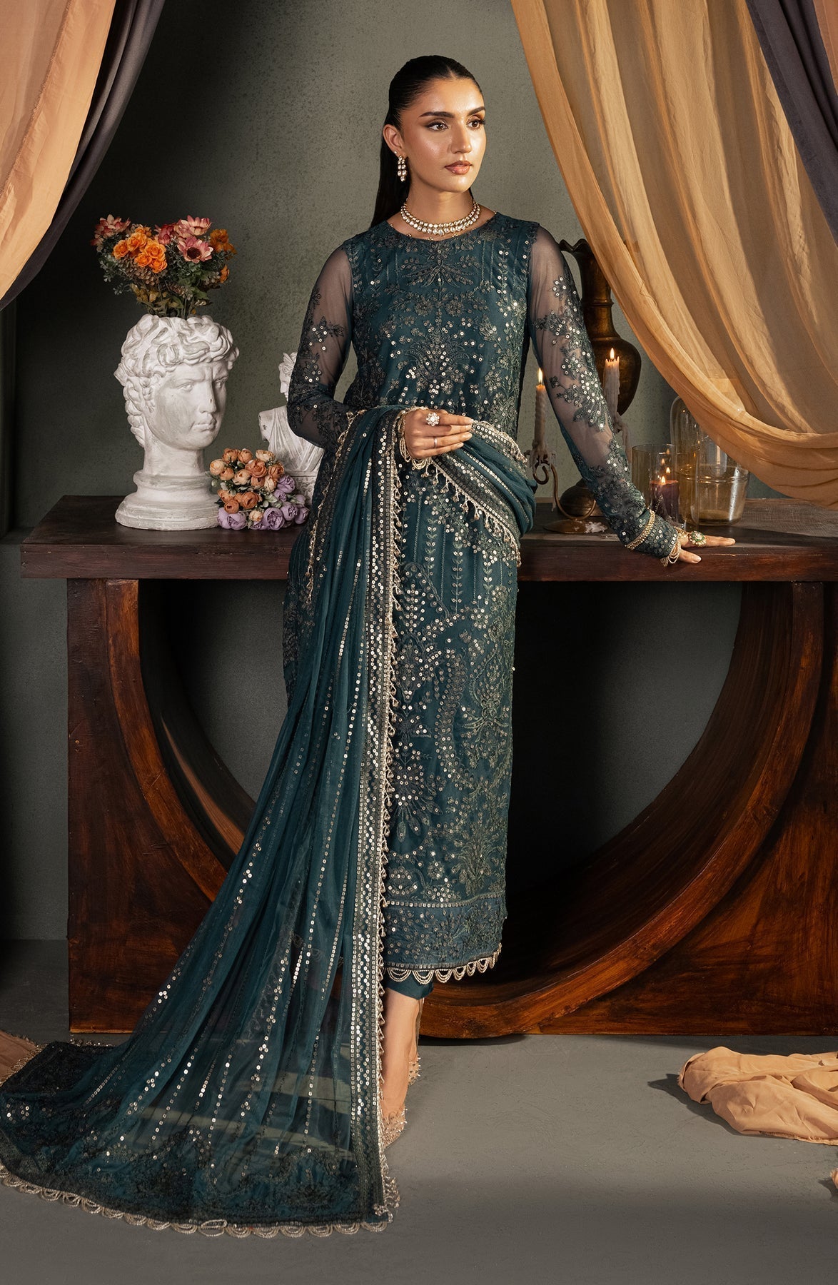 Zarif | Heritage Formals | ZHF 04 ARHA -  Zarif Formal - Original Designer Dress - House of Maryam