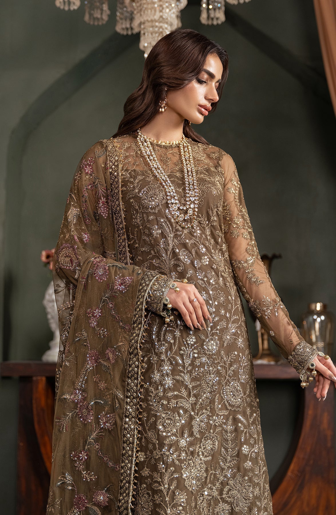 Zarif | Heritage Formals | ZHF 06 ZHALAY by Designer Zarif - House of Maryam - Pakistani Designer Ethnic Wear in {{ shop.shopifyCountryName }}