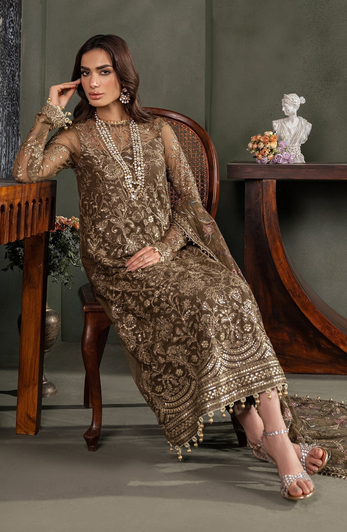 Zarif | Heritage Formals | ZHF 06 ZHALAY by Designer Zarif - House of Maryam - Pakistani Designer Ethnic Wear in {{ shop.shopifyCountryName }}