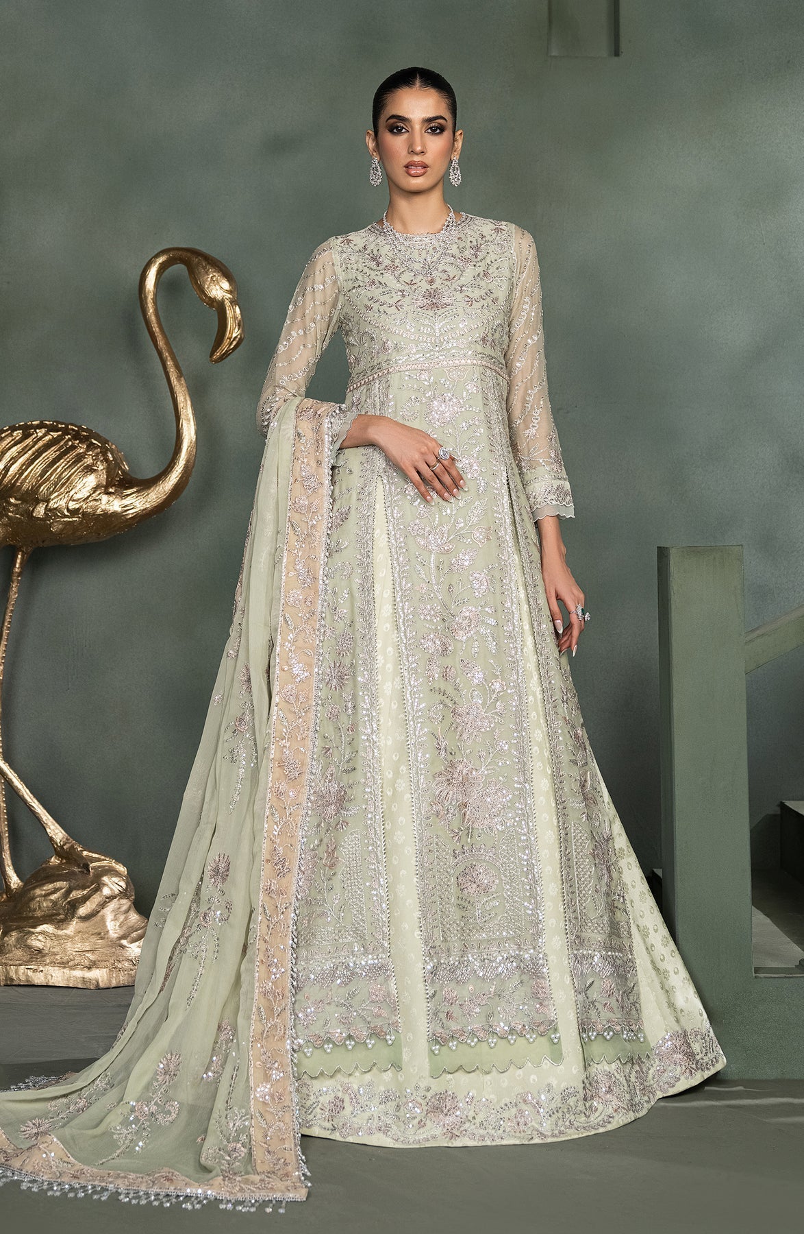 Zarif | Heritage Formals | ZHF 05 INARA -  Zarif Formal - Original Designer Dress - House of Maryam